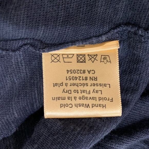 Porridge Oversized “Jolie Dolman Top” Navy Top One Size (S-L) - Picture 7 of 7